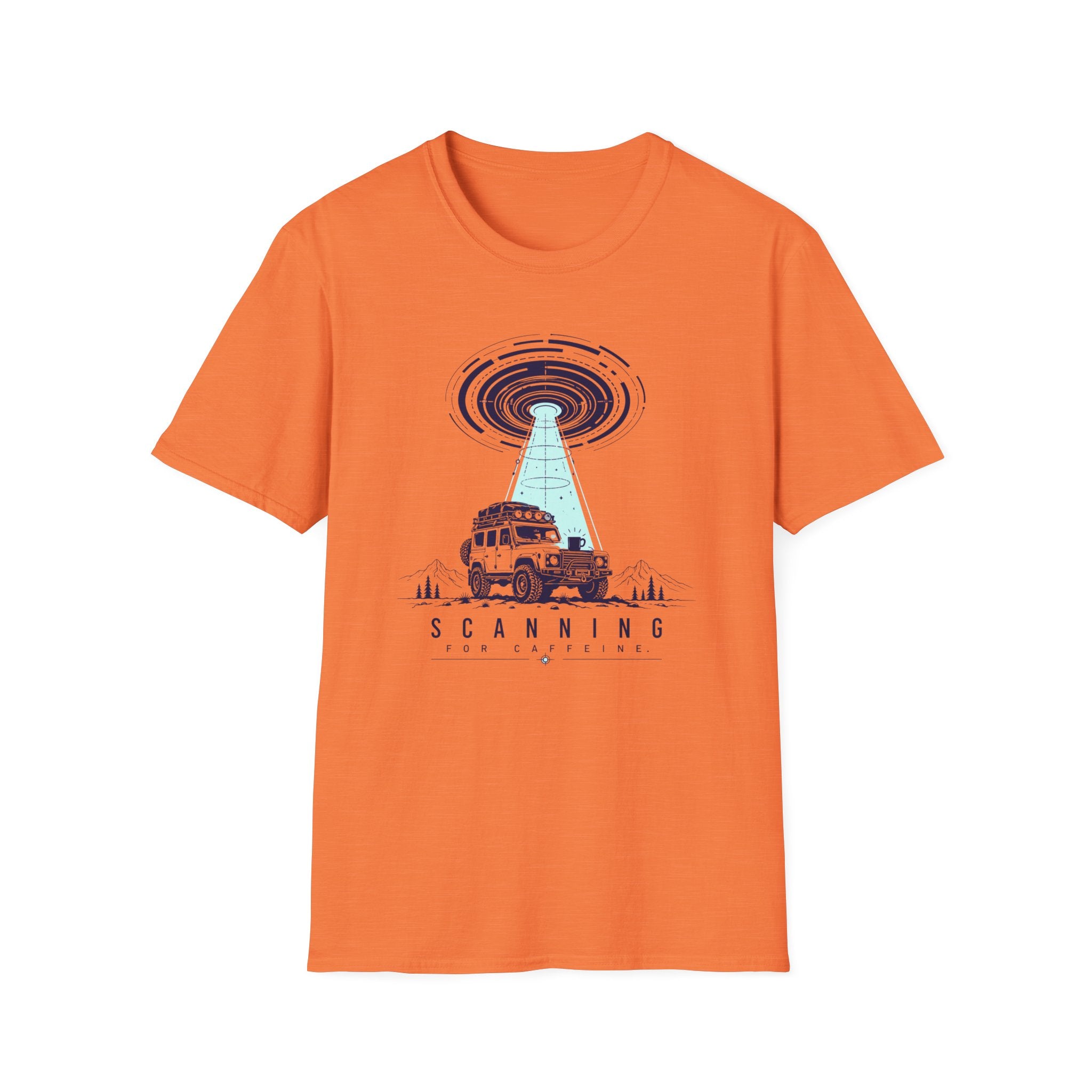 Scanning For Coffee Alien T-Shirt