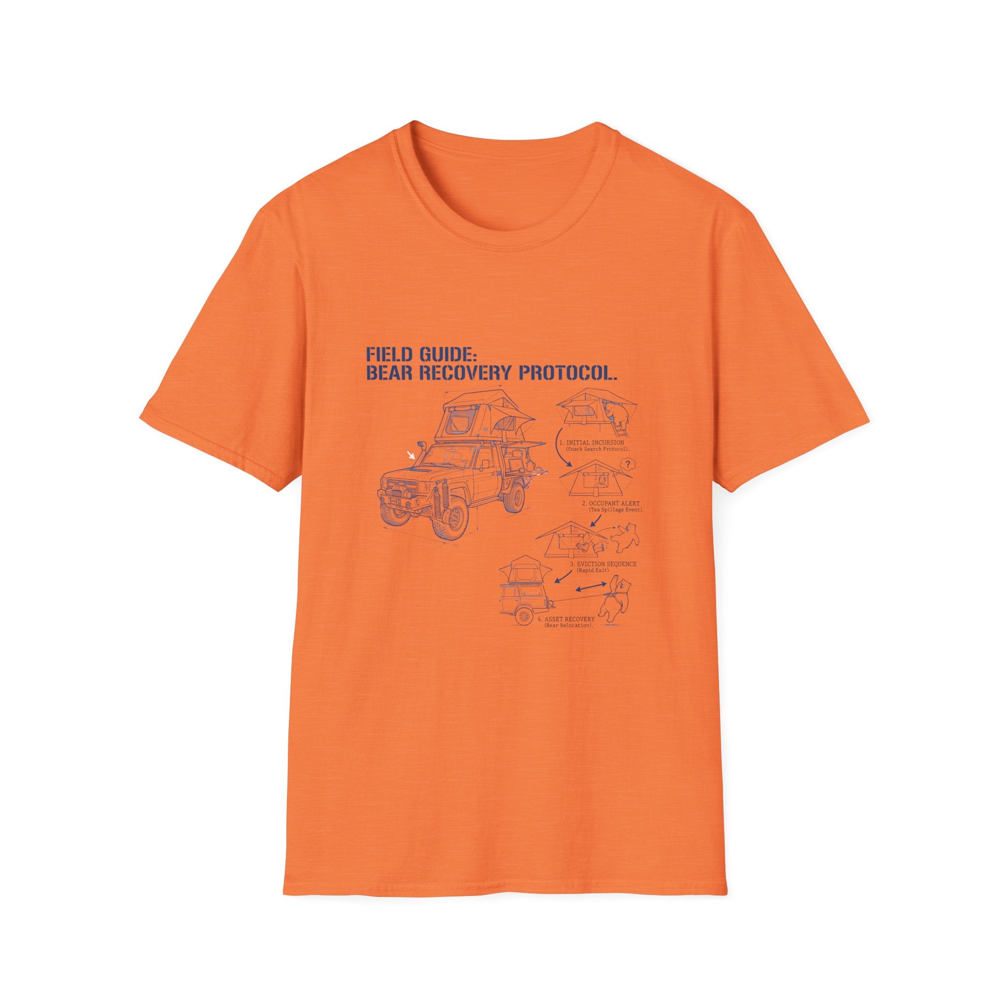 Field Guide Bear Recovery Protocol T-Shirt