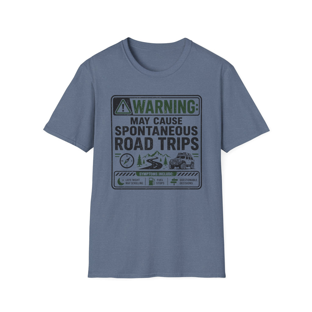 Warning: May Cause Road Trips T-Shirt