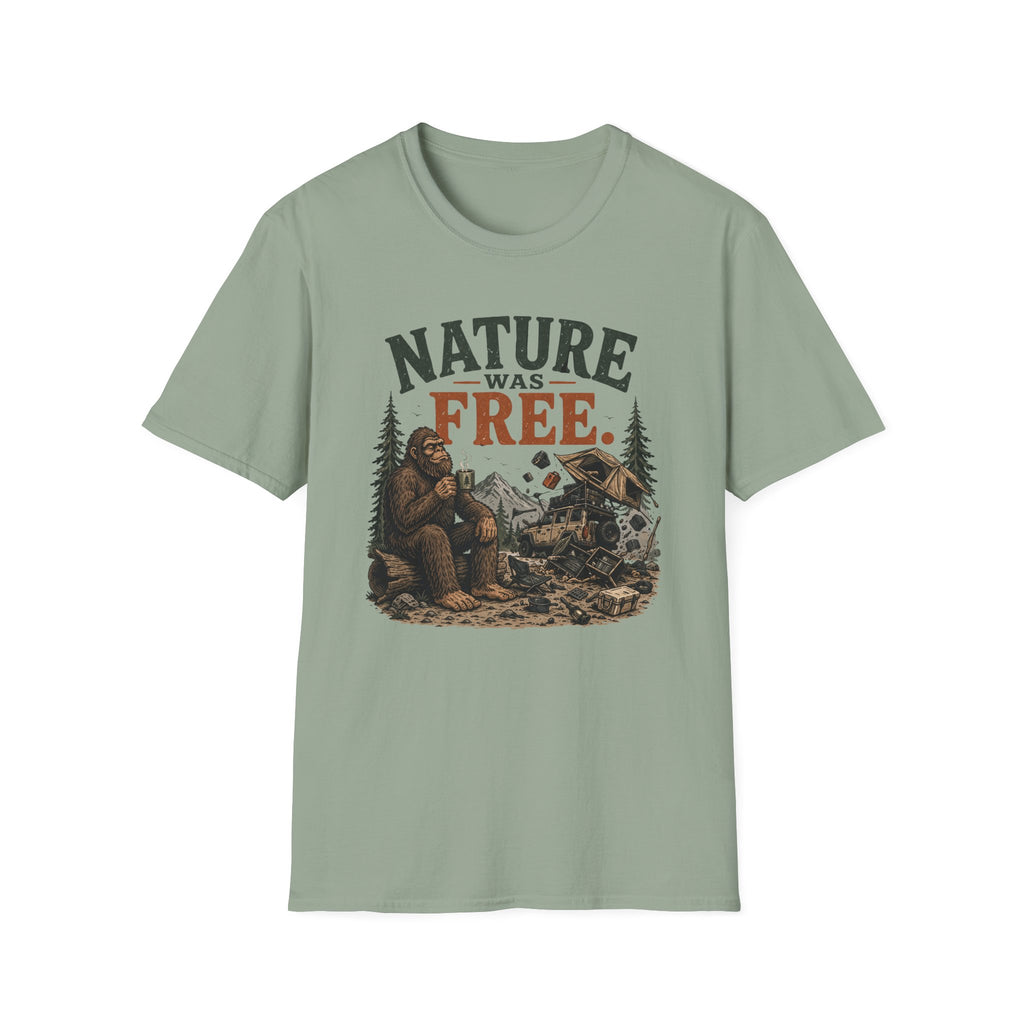Sasquatch Says Nature Was Free