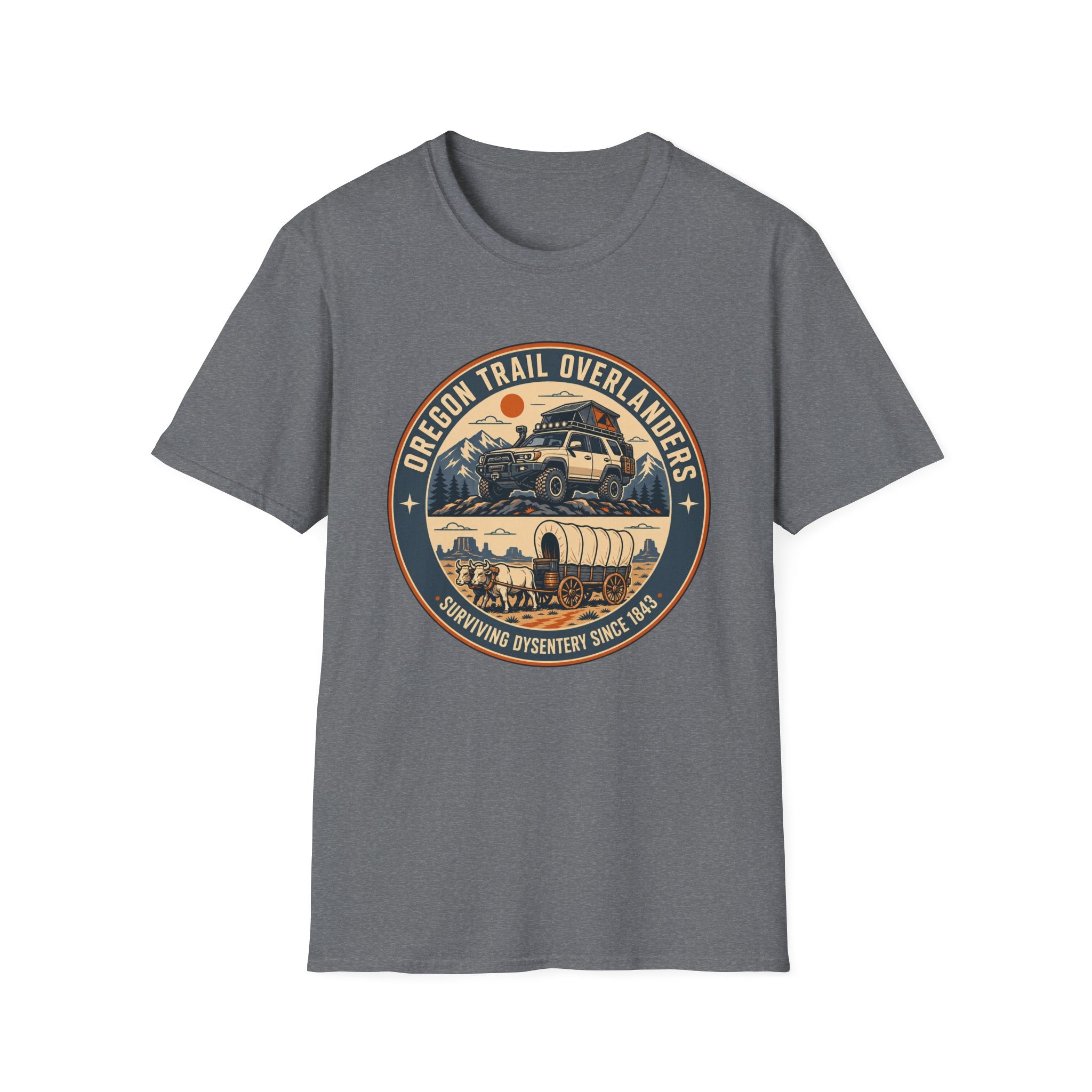 Oregon Trail Overlanders Badge T-Shirt