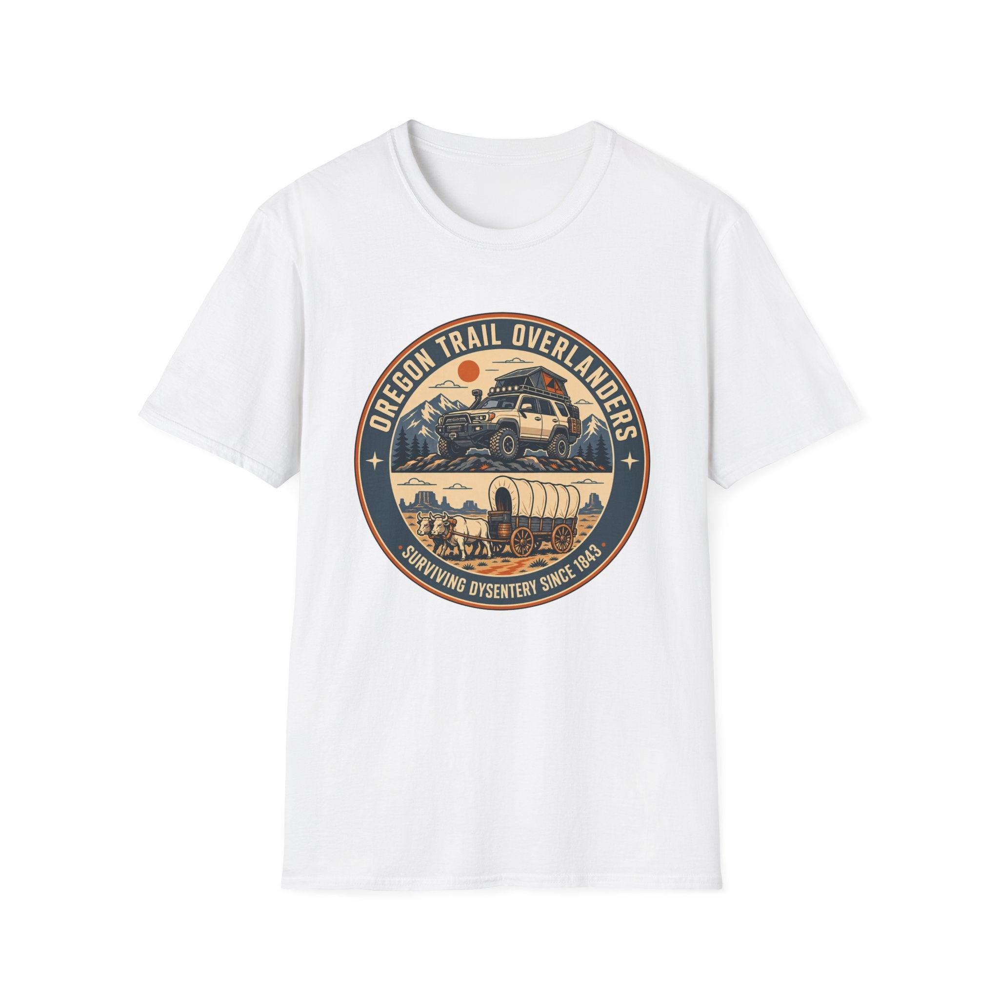 Oregon Trail Overlanders Badge T-Shirt