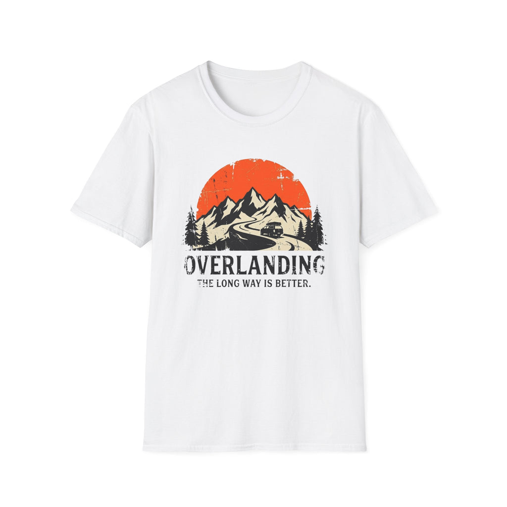 Overlanding: The Long Way Is Better T-Shirt