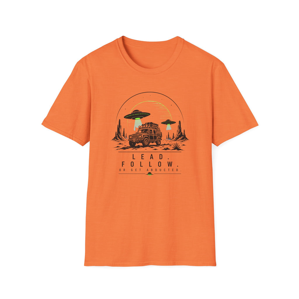 Lead Follow Abducted Alien T-Shirt