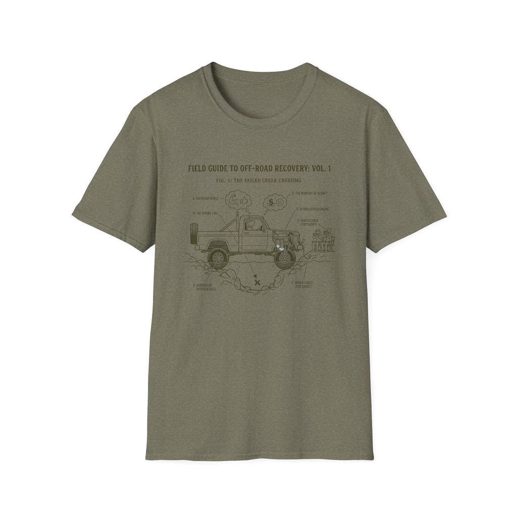 Failed Creek Crossing Field Guide T-Shirt