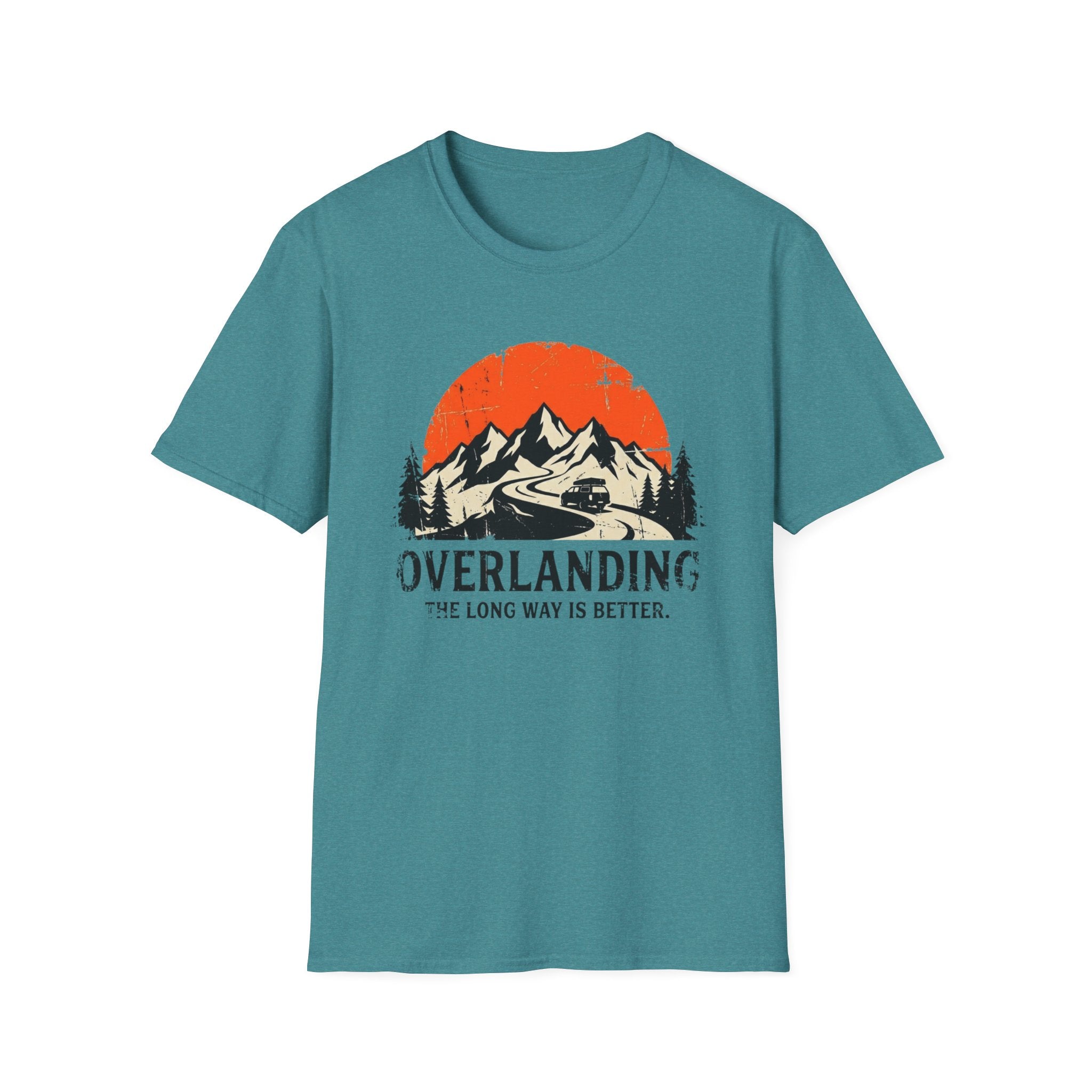 Overlanding: The Long Way Is Better T-Shirt