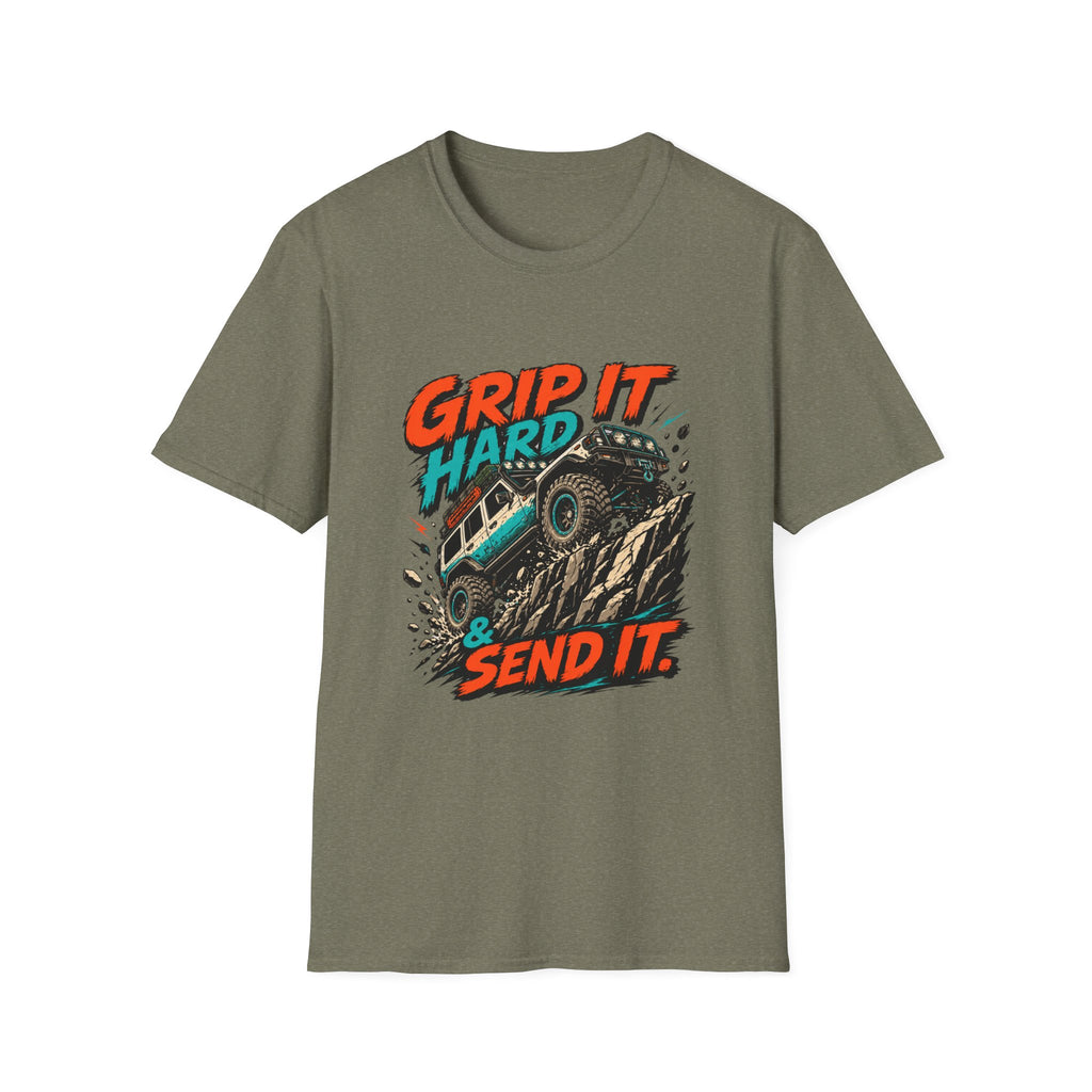 Grip It Hard and Send It T-Shirt