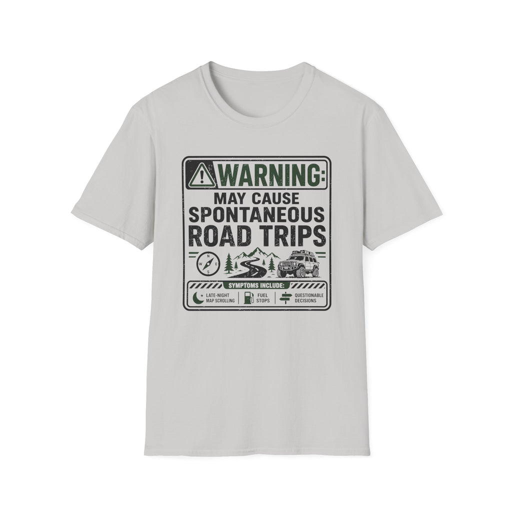 Warning: May Cause Road Trips T-Shirt